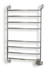 Chrome Kensington Wall Mount Towel Warmer Hardwired / Softwired Combination