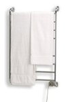 Satin Nickel Kensington Wall Mount Towel Warmer Hardwired / Softwired Combination