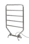 Chrome Traditional Free Standing or Wall Mount Combination Towel Warmer