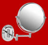 Chrome Make Up Mirror Wall Mounted Strong 7X For Makeup